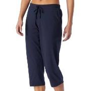 Schiesser Women Mix and Relax Pants Mørkblå bomull 38 Dame