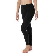 Schiesser Luxury Leggings Svart bomull 38 Dame