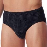 Schiesser Cotton Casuals Mini Brief Svart økologisk bomull Medium Herr...
