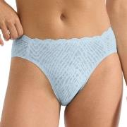 Sloggi Truser ZERO Feel Bliss High Leg Brief Lysblå X-Small Dame