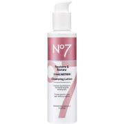 No7 Restore & Renew Dual Action Cleansing Lotion for Exfoliation, Brig...