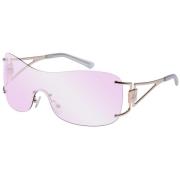 Le Specs Le Fame Sunglasses Gold W/Champagne Tint Flash Mirror Lens