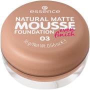 essence Natural Matte Mousse Foundation 03 - 16 g