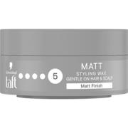 Schwarzkopf Taft Styling Wax Matt 75 ml