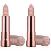 essence Duo Hydrating Nude Lipstick 301 Romantic