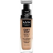 NYX Professional Makeup Can't Stop Won't Stop Foundation True beige - ...