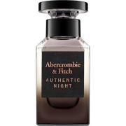 Abercrombie & Fitch Authentic Night Men EdT - 50 ml