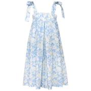 Paade Mode Blomstret Jumpsuit Anemone Blue | Blå | 5 years