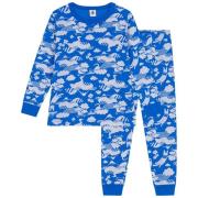 Petit Bateau Mønstret Pyjamas Blå | Blå | 3 years