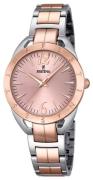 Festina Dameklokke F16933-2 Dress Rosegullfarget/Rose-gulltonet stål