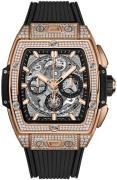 Hublot Herreklokke 642.OX.0180.RX.1704 Big Bang 42mm Sort/Gummi