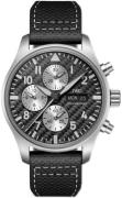 IWC Herreklokke IW377903 Pilots Sort/Carbon Ø43 mm