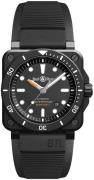 Bell & Ross Herreklokke BR-03-92-DIVER-BLACK-MATTE Instruments