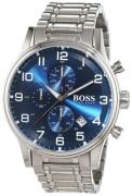 Hugo Boss Herreklokke 1513183 Aeroliner Blå/Stål Ø44 mm