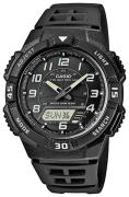 Casio Herreklokke AQ-S800W-1BVEF Collection Sort/Resinplast Ø42 mm