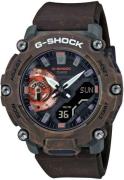 Casio Herreklokke GA-2200MFR-5AER G-Shock Sort/Resinplast Ø47.1 mm