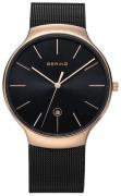 Bering Herreklokke 13338-262 Classic Sort/Stål Ø38 mm