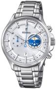 Festina Herreklokke F6852-1 Sport Sølvfarget/Stål Ø43 mm