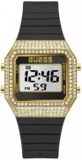 Guess Dameklokke GW0430L2 LCD/Gummi