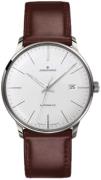 Junghans Herreklokke 27/4310.02 Meister Hvit/Lær Ø38.4 mm