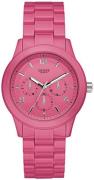 Guess Dameklokke W11603L4 Rosa/Plast Ø37 mm