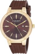 Akribos XXIV Herreklokke AK1007YGBR Brun/Gummi Ø45 mm