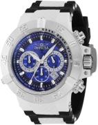 Invicta Herreklokke 38994 Subaqua Blå/Plast Ø50 mm