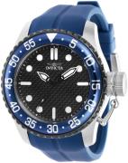 Invicta Herreklokke 37577 Pro Diver Sort/Gummi Ø50 mm