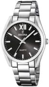 Festina Dameklokke F20622-6 Boyfriend Sort/Stål Ø36.8 mm