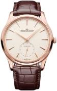 Jaeger LeCoultre Herreklokke 1212510 Master Ultra Thin Beige/Lær