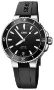 Oris Dameklokke 01 733 7731 4154-07 4 18 64FC Diving Sort/Gummi