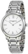 Baume & Mercier Dameklokke M0A10335 Classima Hvit/Stål Ø31 mm