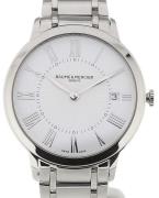 Baume & Mercier Dameklokke M0A10261 Classima Sølvfarget/Stål