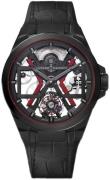 Ulysse Nardin Herreklokke 1723-400-BLACK Blast Skjelettkuttet/Gummi