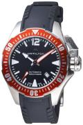 Hamilton Herreklokke H77725335 Sort/Gummi Ø42 mm