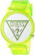 Guess Dameklokke V1018M6 Hvit/Gummi Ø42 mm