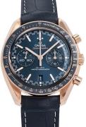 Omega Herreklokke 329.53.44.51.03.001 Speedmaster Racing Blå/Lær