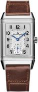 Jaeger LeCoultre Herreklokke 2458422 Reverso Classic Sølvfarget/Lær