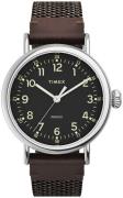 Timex Herreklokke TW2U89600 Standard Sort/Lær Ø40 mm