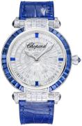 Chopard Dameklokke 384240-1005 Imperiale Sølvfarget/Lær Ø40 mm