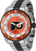 Invicta Herreklokke 42251 NHL Orange/Stål Ø47 mm