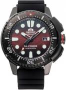 Orient Herreklokke RA-AC0L09R00B M-Force Rød/Plast Ø45 mm