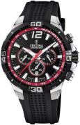 Festina Herreklokke F20523-3 Sort/Gummi Ø44.5 mm