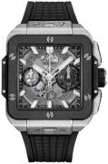 Hublot Herreklokke 821.NM.0170.RX Big Bang 42mm Sølvfarget/Gummi