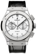 Hublot Herreklokke 541.NX.2611.LR Classic Fusion Sølvfarget/Lær