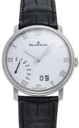 Blancpain Herreklokke 6668-1127-55B Villeret Hvit/Lær Ø40.5 mm