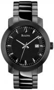 Bulova Herreklokke 98B196 Sort/Stål Ø40 mm