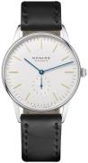 Nomos Glashütte Herreklokke N-384 Orion Hvit/Lær Ø38 mm