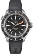 Traser H3 Herreklokke 110322 P67 Diver Automatik Sort/Gummi Ø46 mm