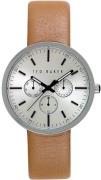 Ted Baker Herreklokke 10026558 Jack Sølvfarget/Lær Ø43 mm